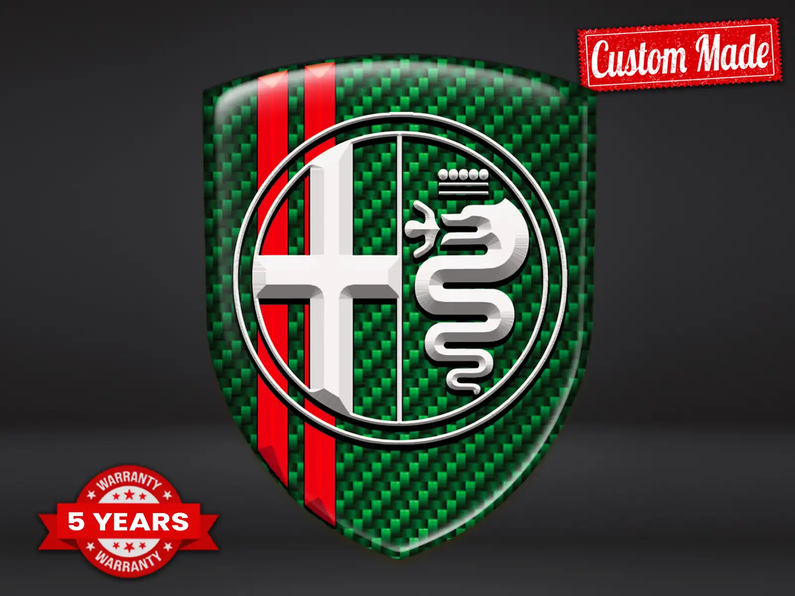 Alfa Romeo Vinilos Traseros Estilo Alta Calidad Personalizable